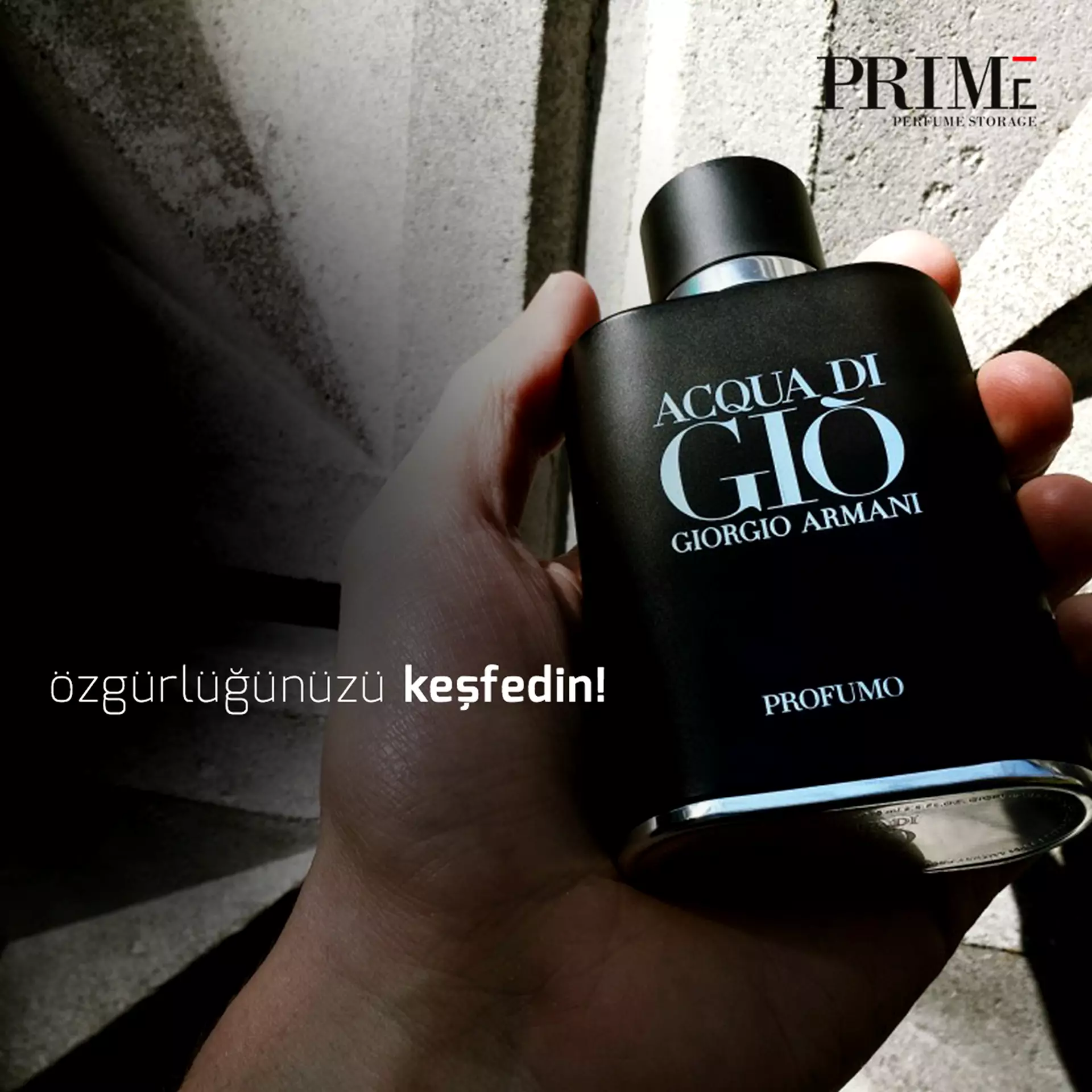 Prime Perfume Storage Post Tasarımı