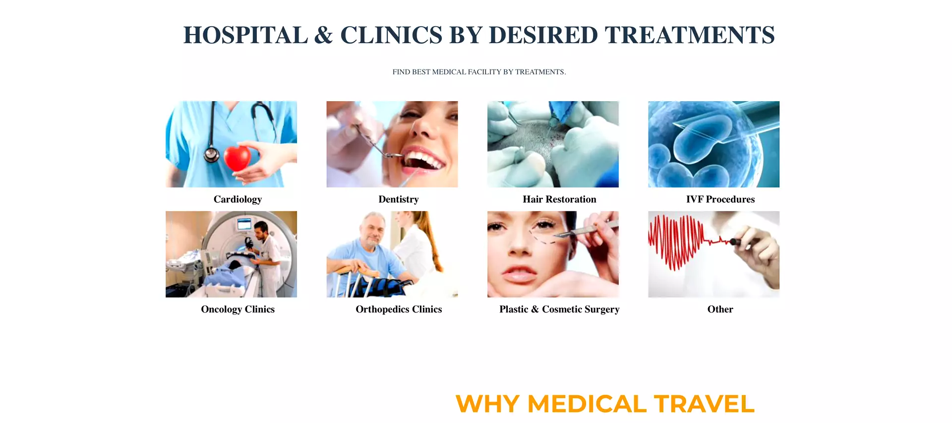 USA. Medical Tourism Web Tasarımı