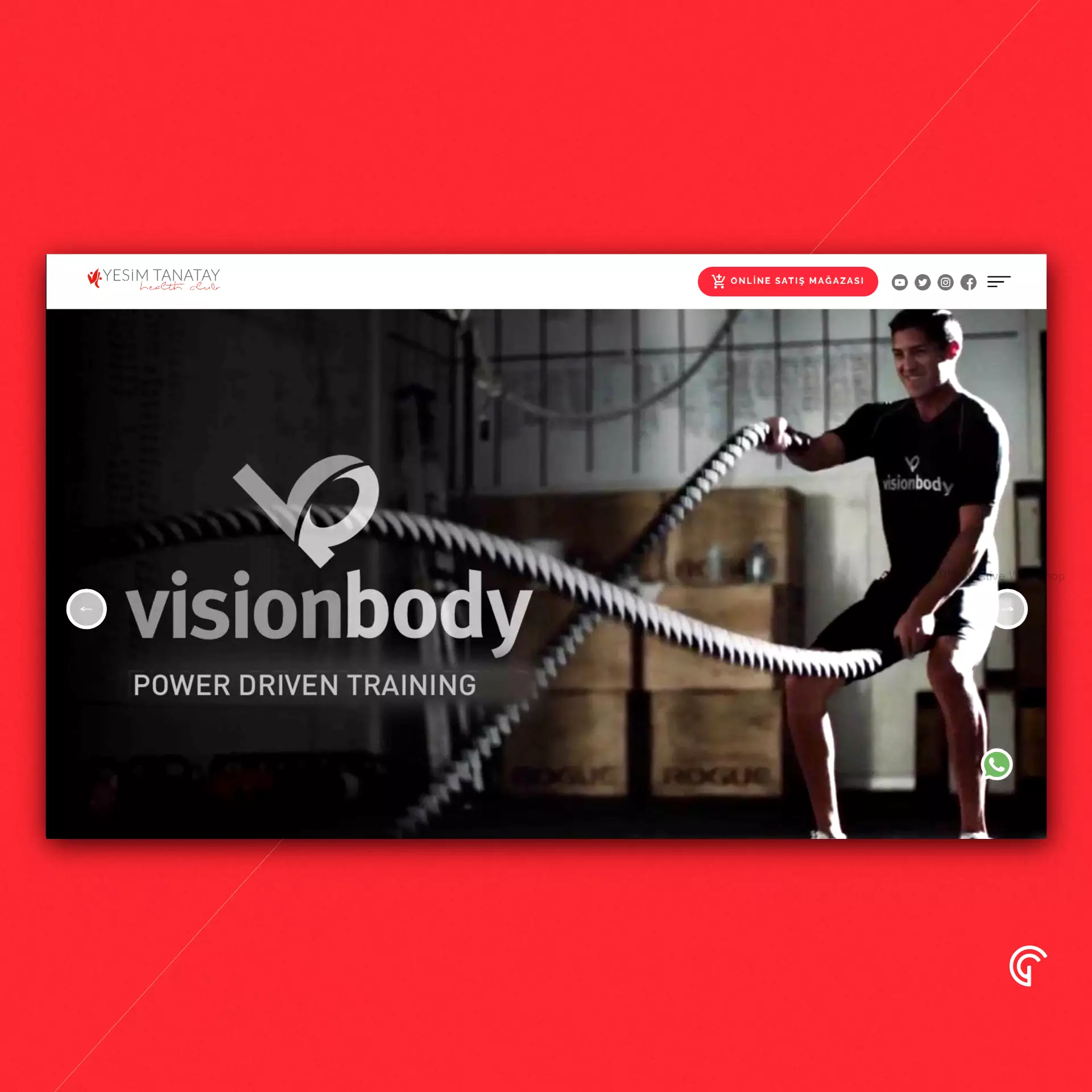 YT Health Club Web Tasarım